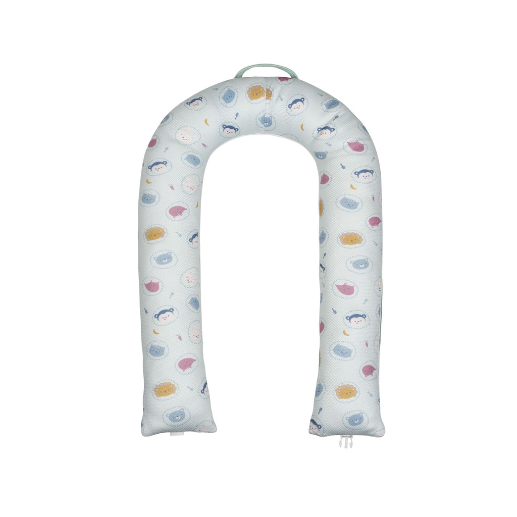 MS Cojín de lactancia Dormi verde