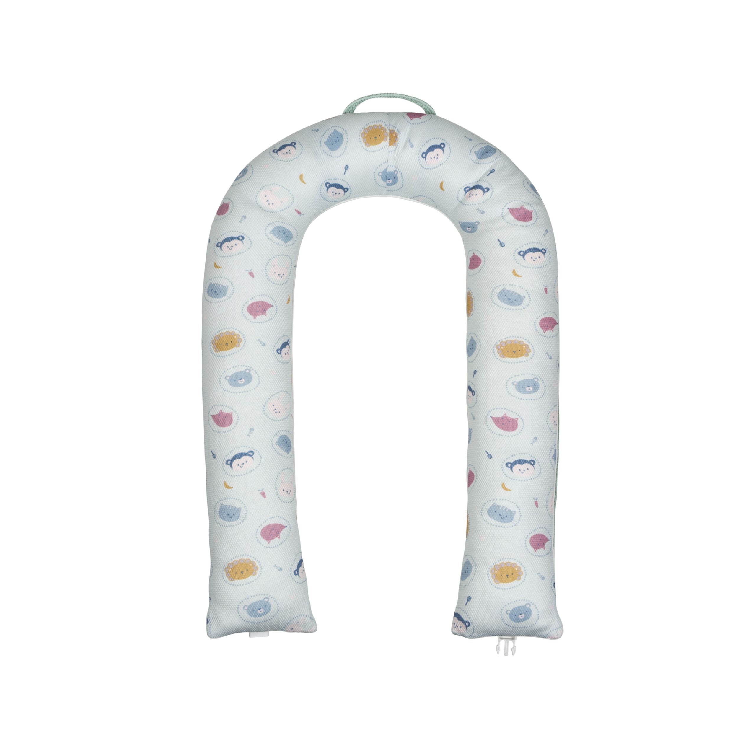 MS Cojín de lactancia Dormi verde