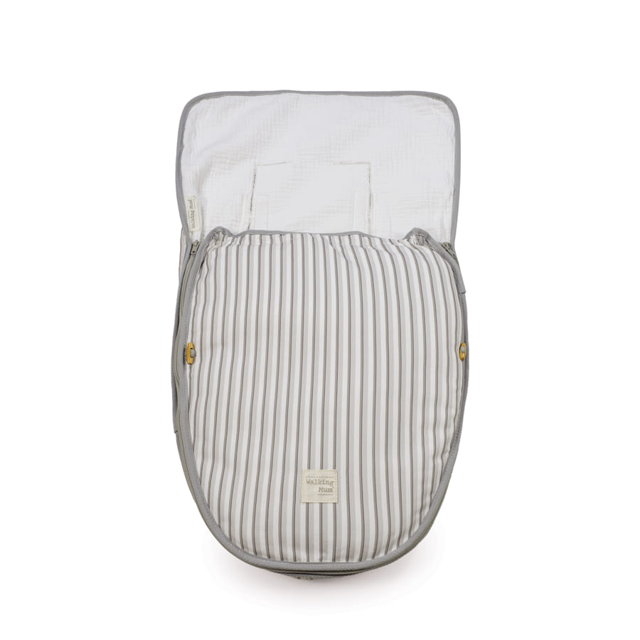 WALKING MUM Saco Cuco 2 en 1 Botton Entretiempo Rayas