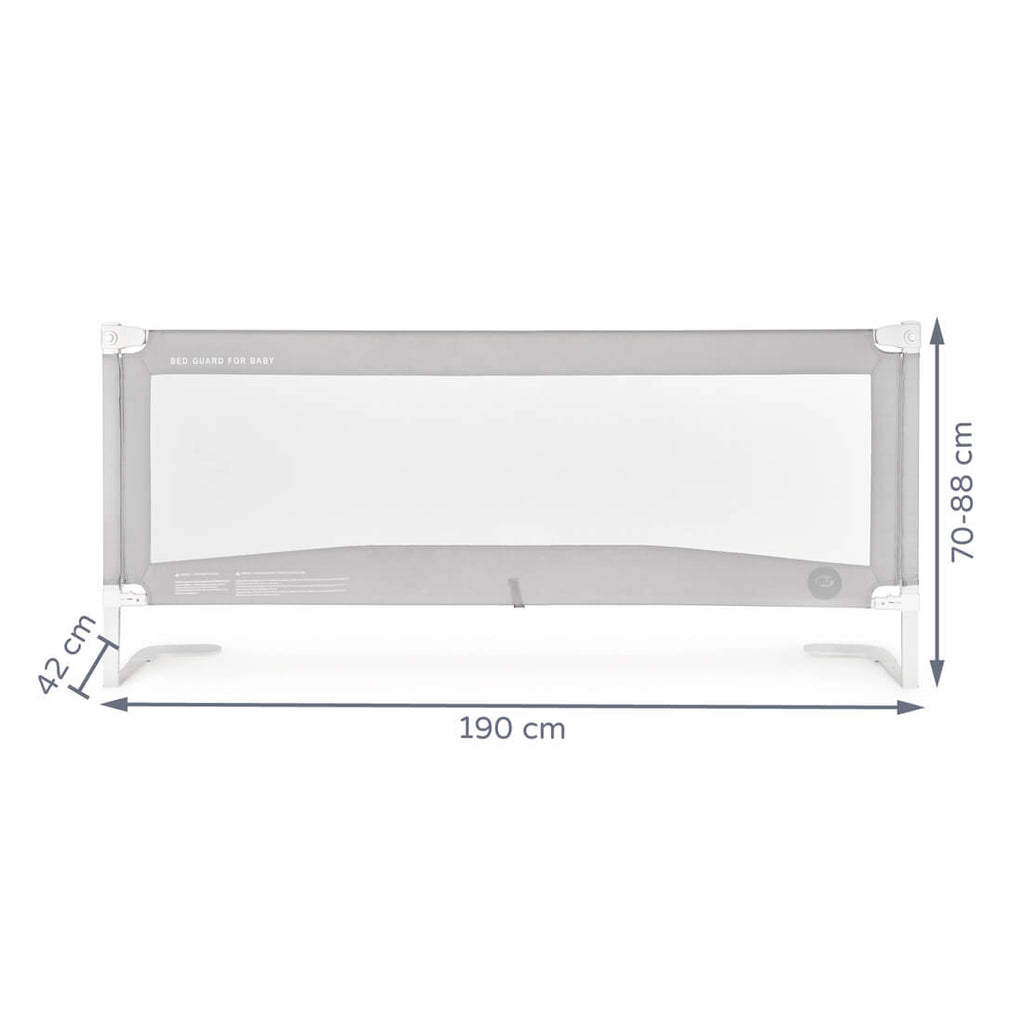 MS Barrera de cama bebe Tall plus