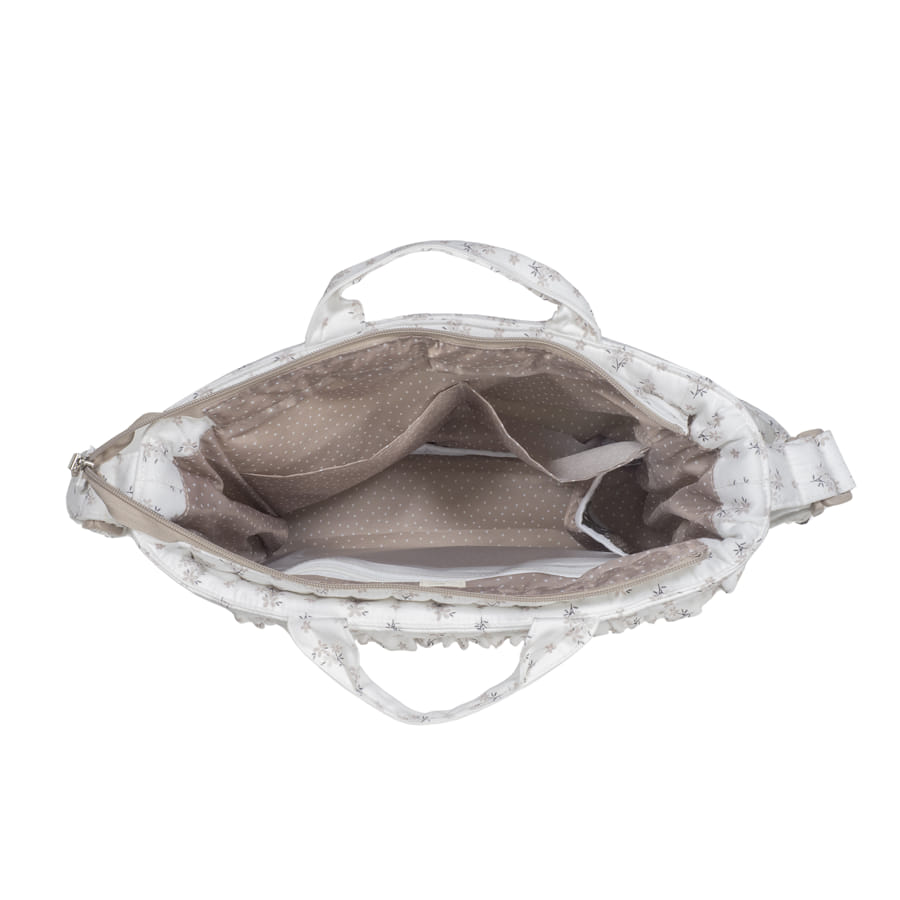 WALKING MUM Bolsa Canastilla Botton Flores