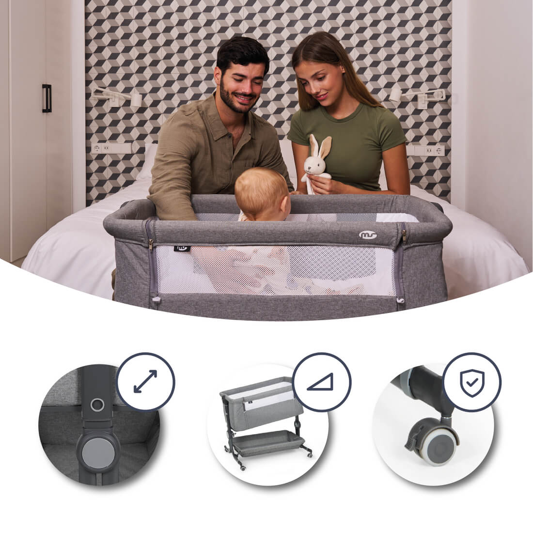 MS Minicuna colecho Comfy