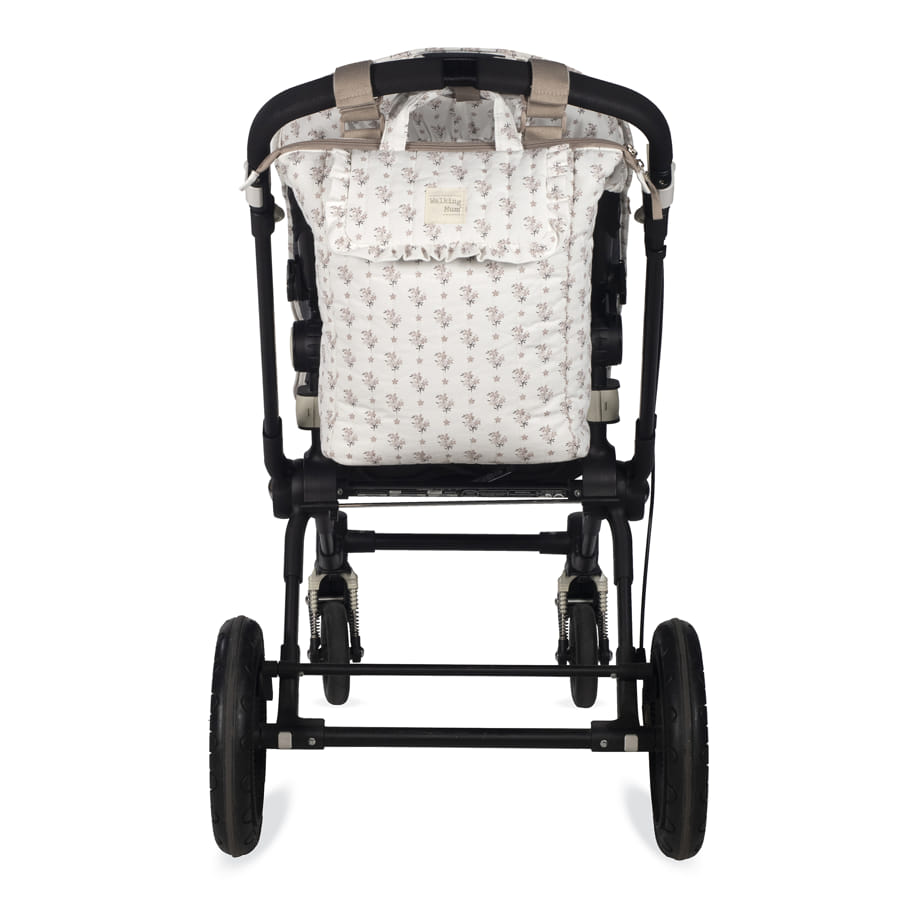 WALKING MUM Mochila Botton Flores