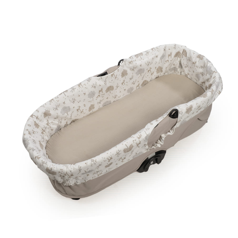 PASITO A PASITO Cubre Cuco Gomas + Sabana Ajustable cuco Nara