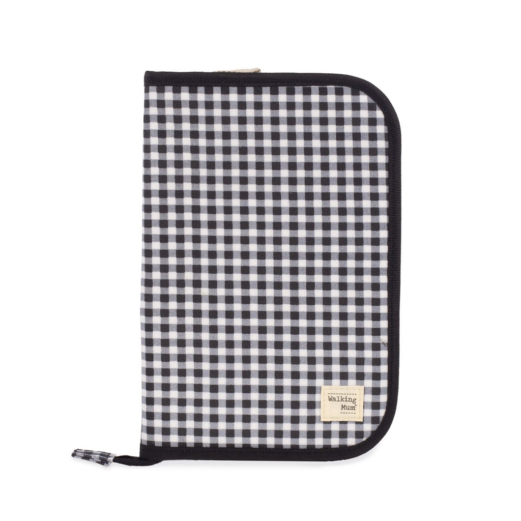 WALKING MUM Libro Nacimiento I Love Vichy Negro