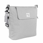 WALKING MUM Bolsa Canastilla I Love Vichy Gris