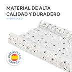 MS Cambiador bebe flexible Negro-Gris