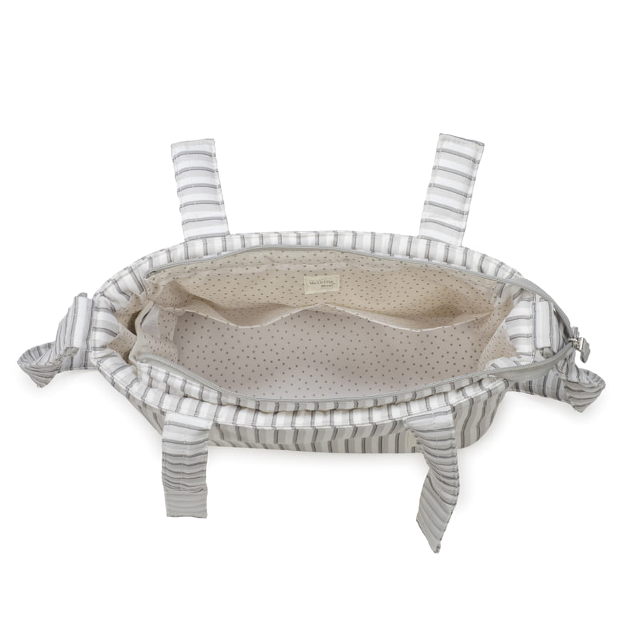 WALKING MUM Bolsa Crossbody Botton Rayas