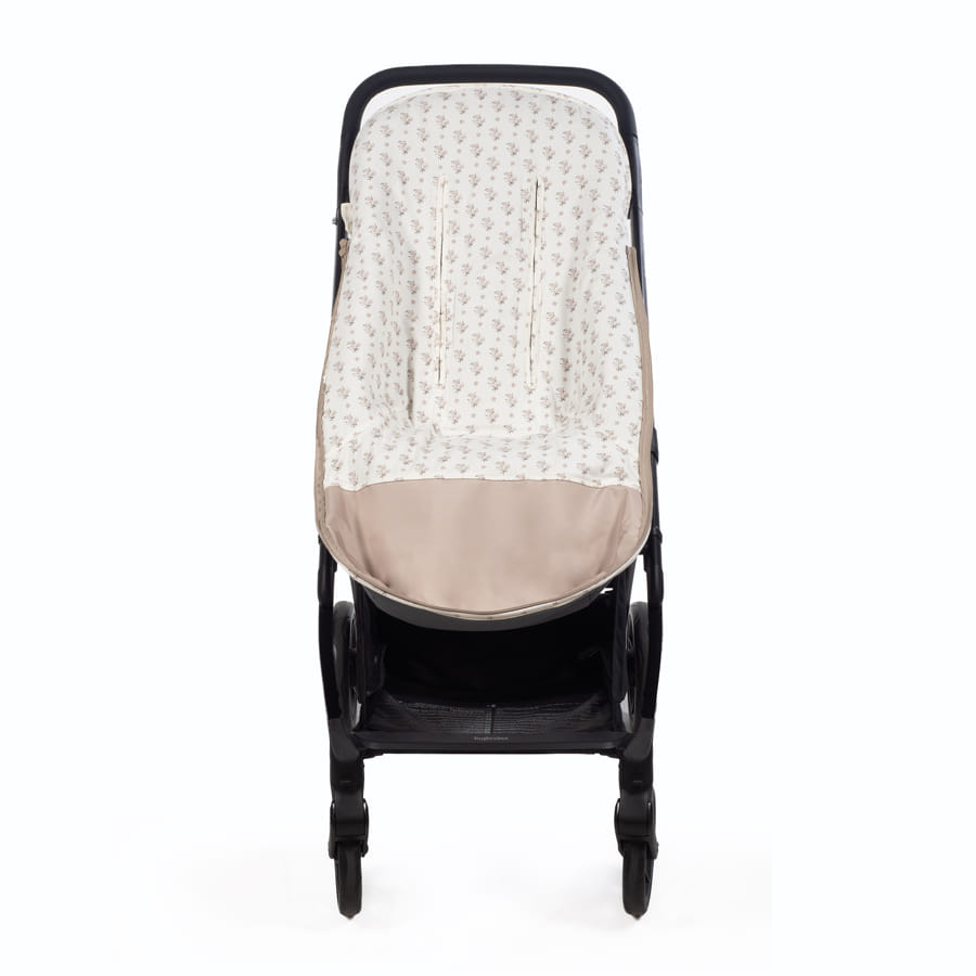 WALKING MUM Saco Silla Botton Entretiempo Flores