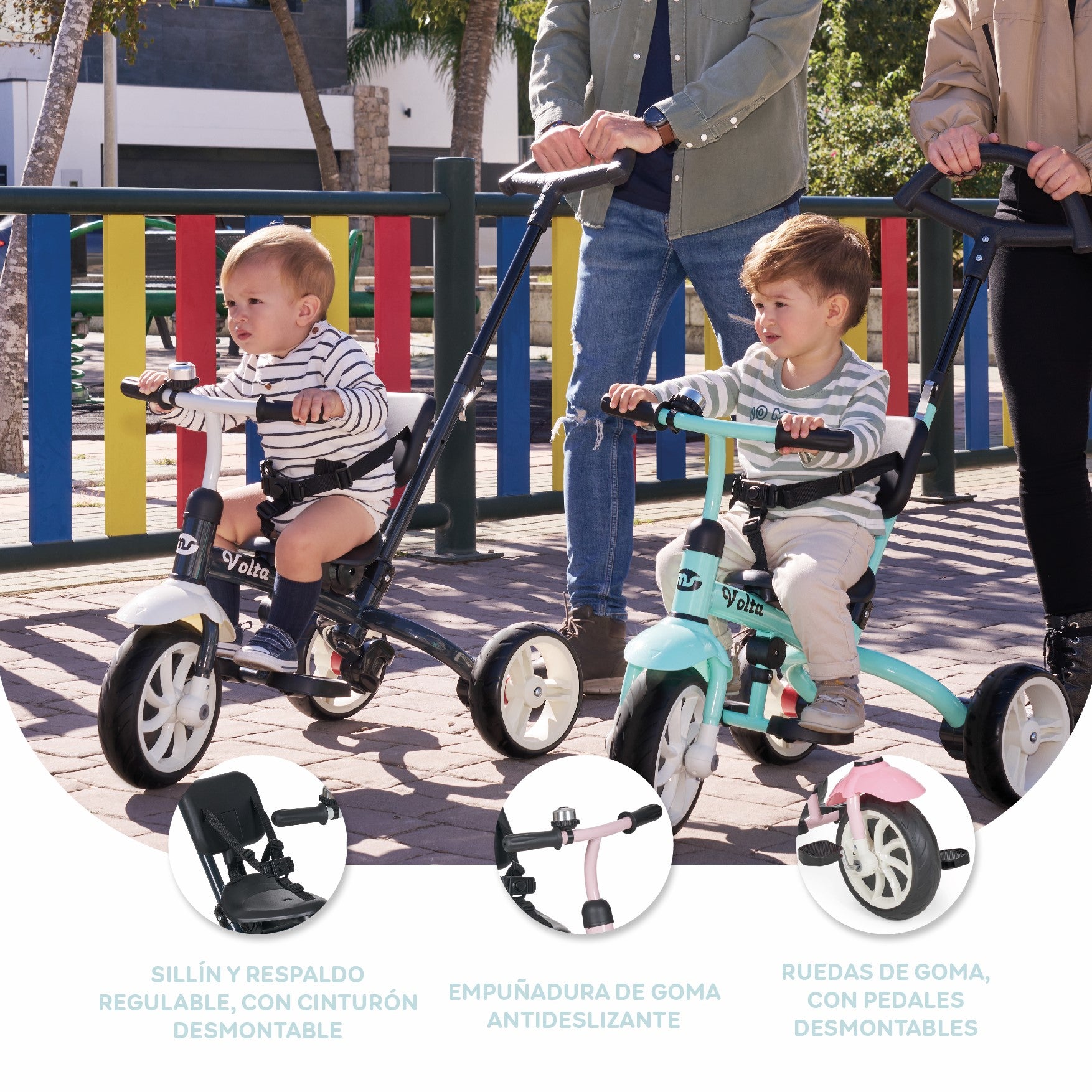 MS Triciclo evolutivo Volta 5 en 1