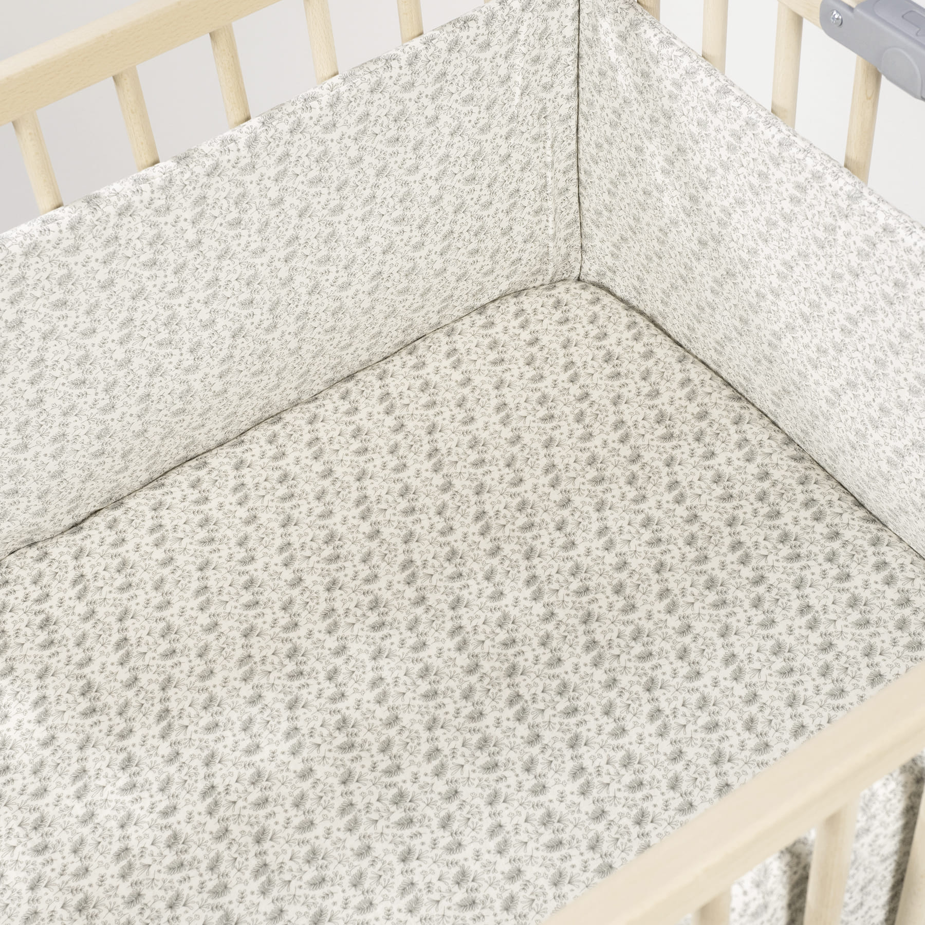 WALKING MUM Protector Cuna 120x60 cm Gala Mint