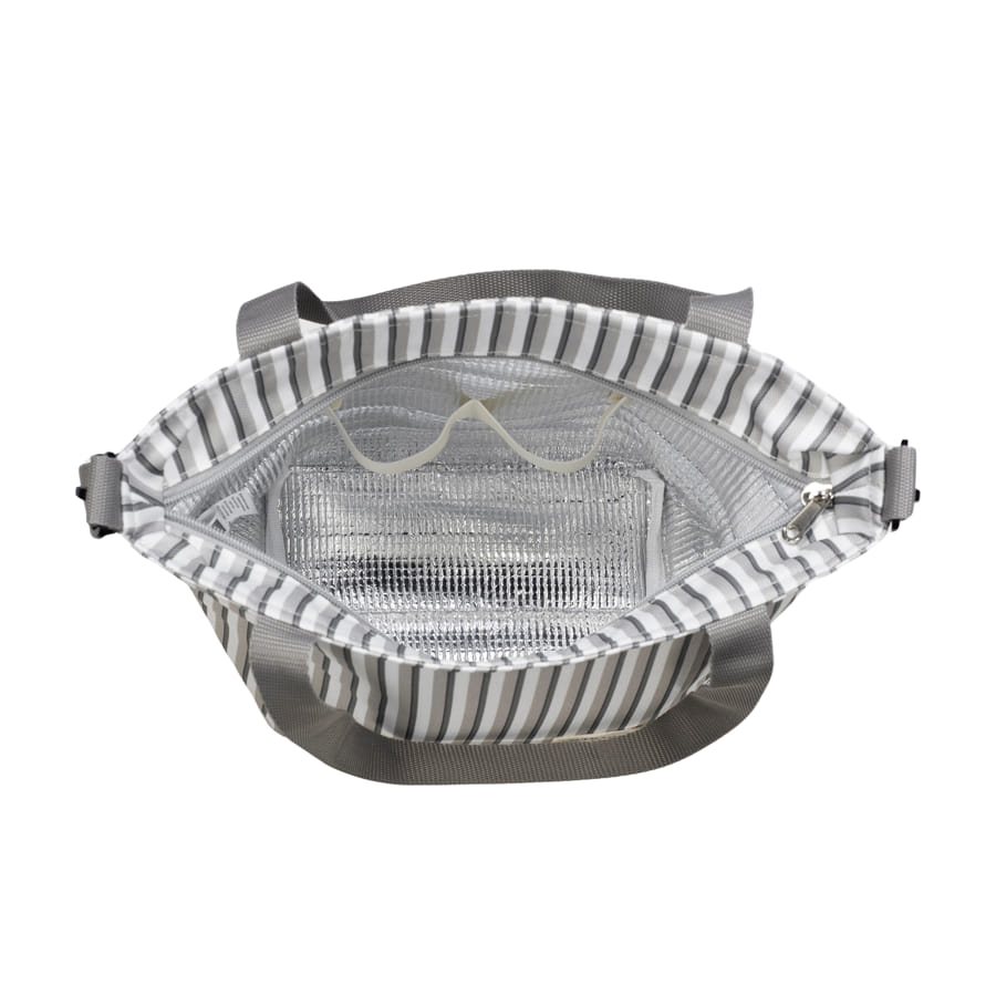 WALKING MUM Bolsa Comiditas Térmica Botton Rayas