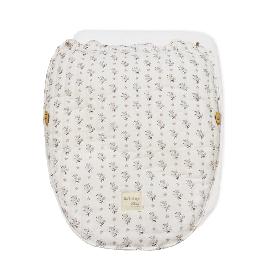 WALKING MUM Saco Cuco 2 en 1 Botton Entretiempo Flores