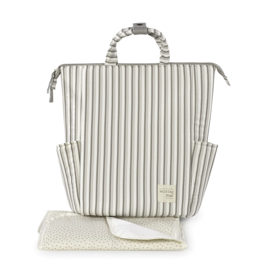 WALKING MUM Mochila Botton Rayas
