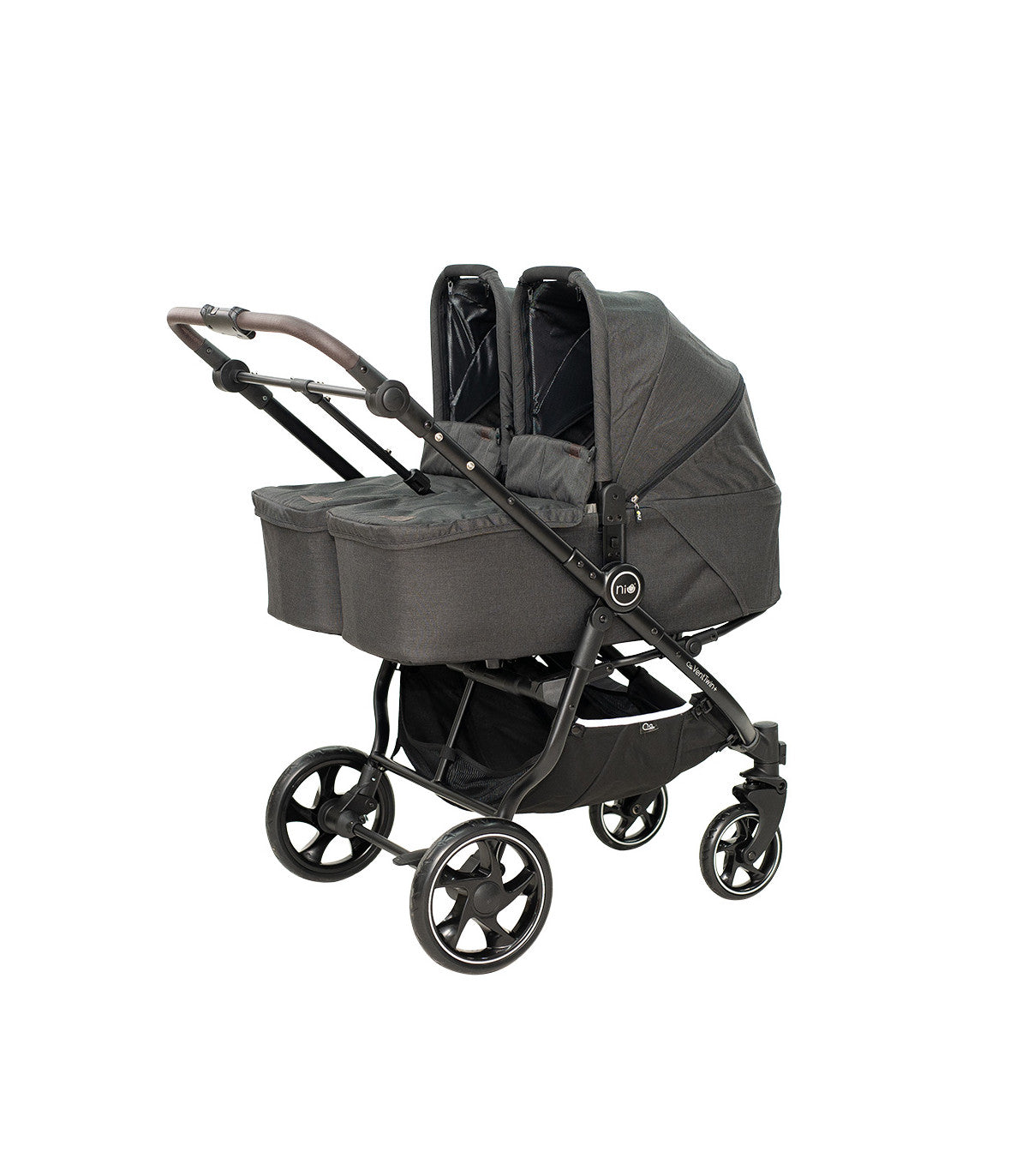 OLMITOS Capazo Gemelar Venttwin + Niu Nuit