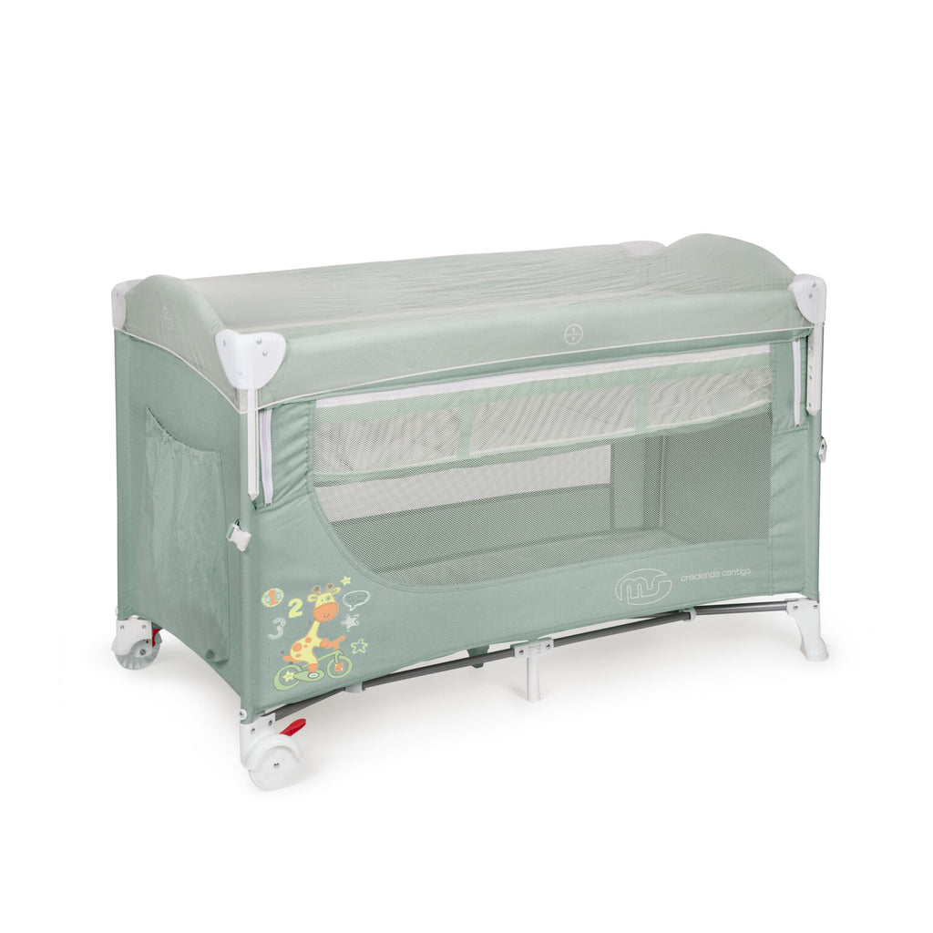 MS Cuna de viaje colecho Ennis Verde
