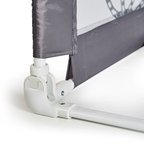 MS Barrera de cama 150 cm gris
