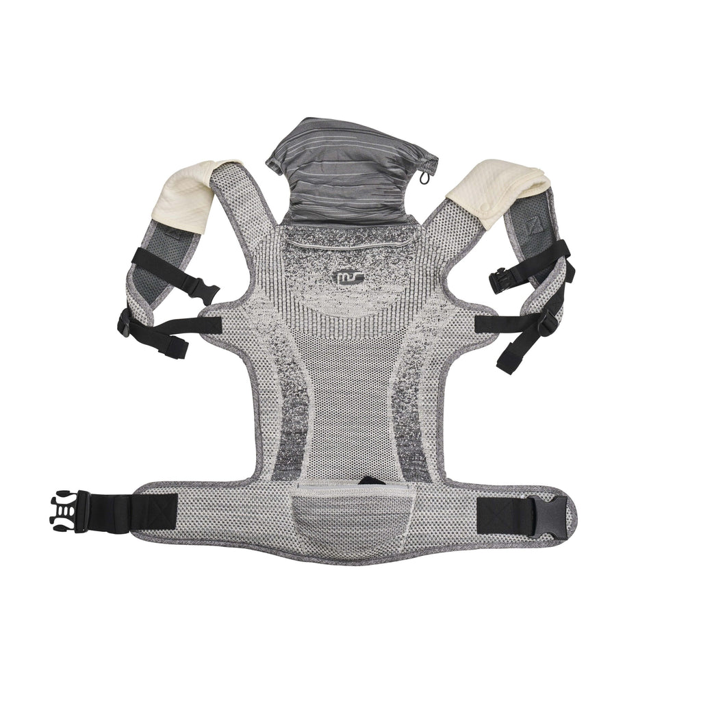 MS Mochila portabebé Kanguro gris