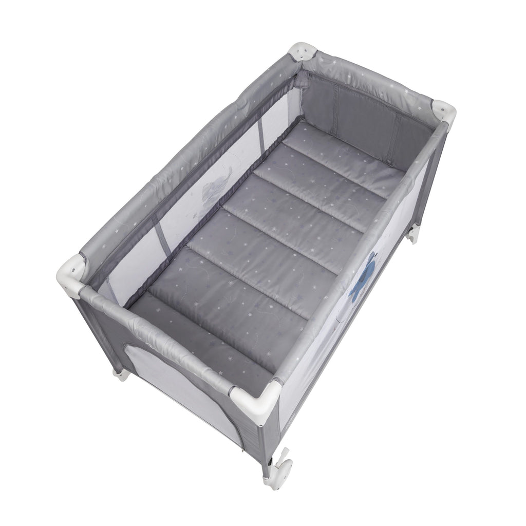 MS Cuna de viaje Complet Gris