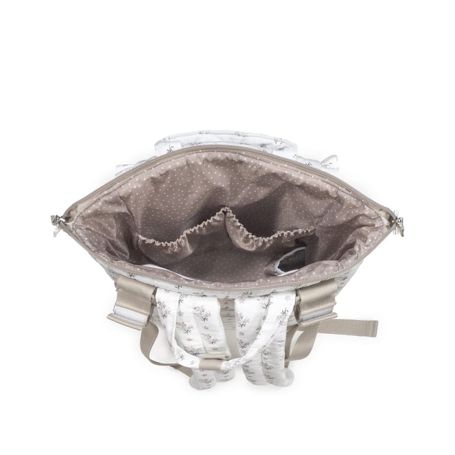 WALKING MUM Mochila Botton Flores