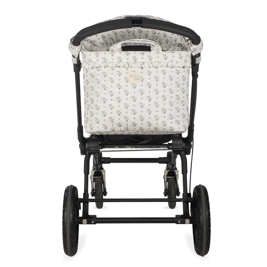 WALKING MUM Bolsa Canastilla Botton Flores