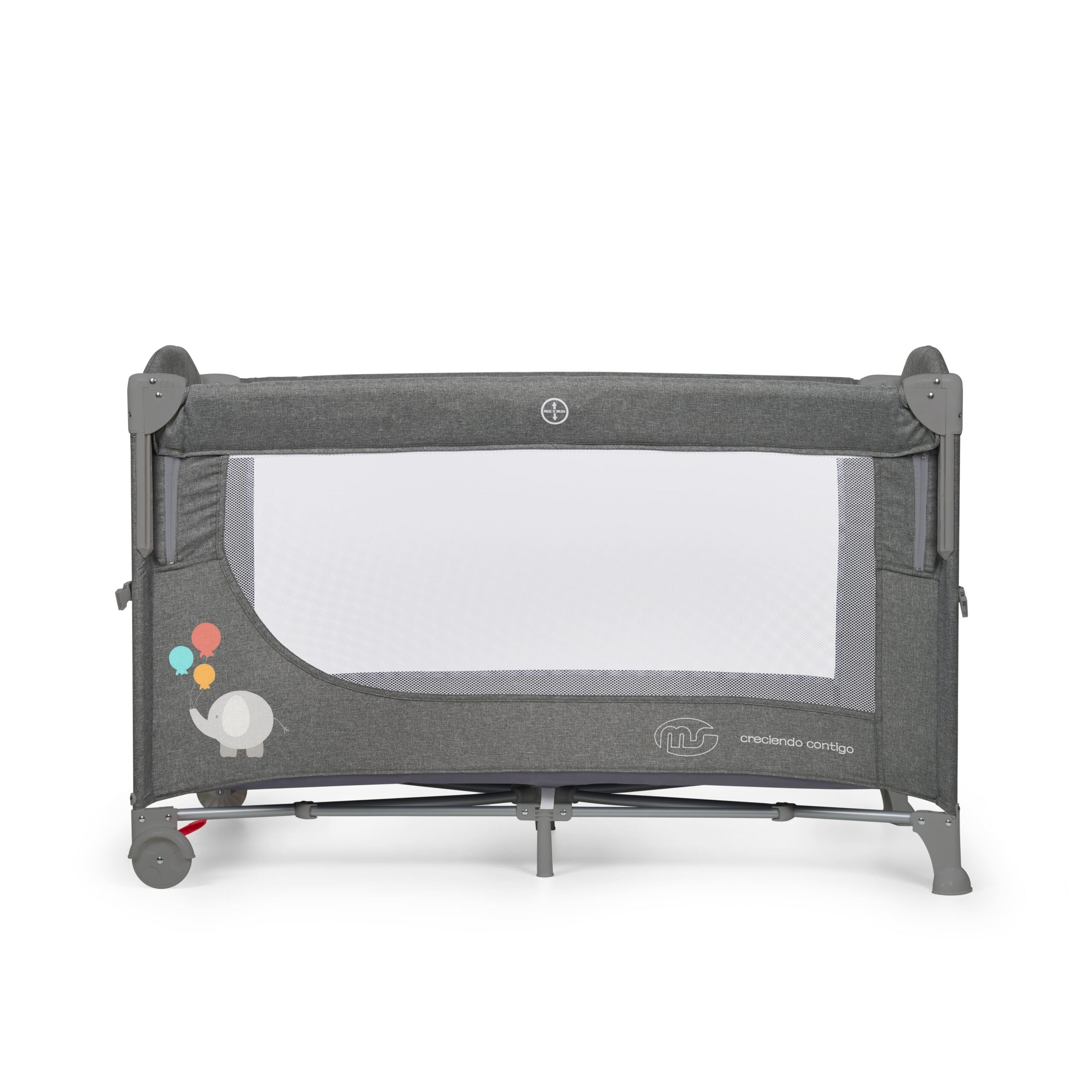 MS Cuna de viaje colecho Ennis Gris