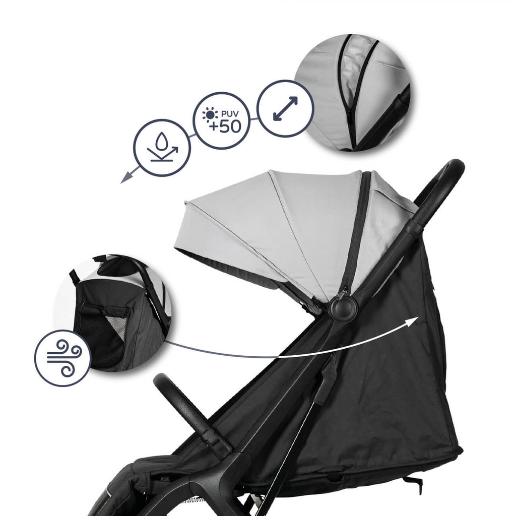 MS Silla de paseo ligera iWalk