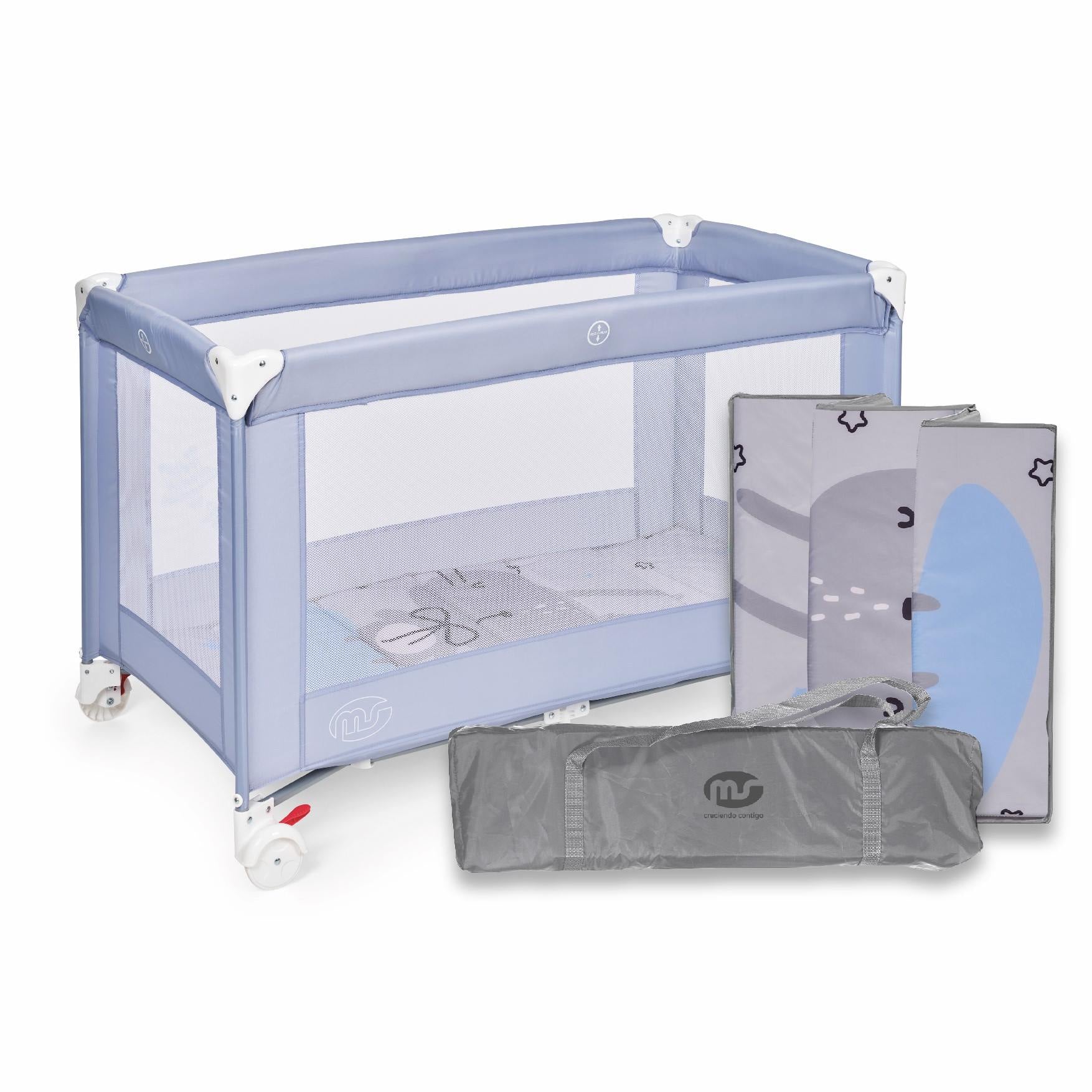 MS Cuna de viaje plegable Basic