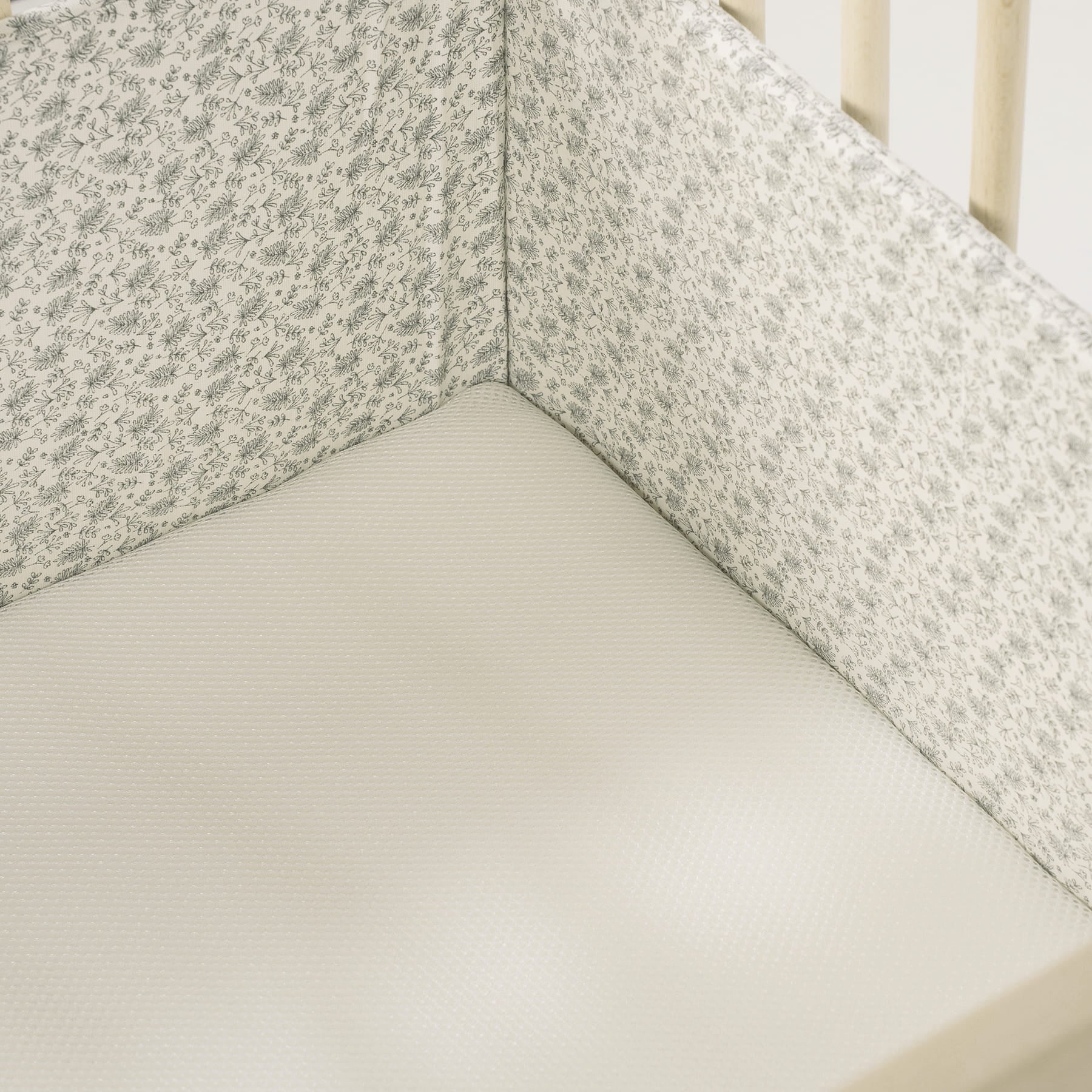 WALKING MUM Protector Cuna 120x60 cm Gala Mint