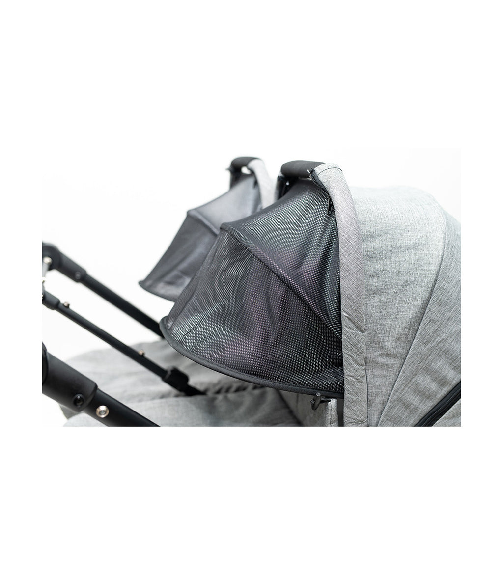 OLMITOS Capazo Gemelar Venttwin + Niu Moon