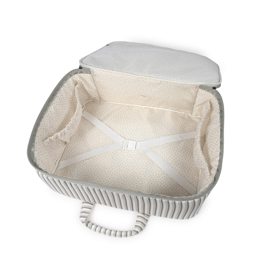 WALKING MUM Maleta Botton Rayas