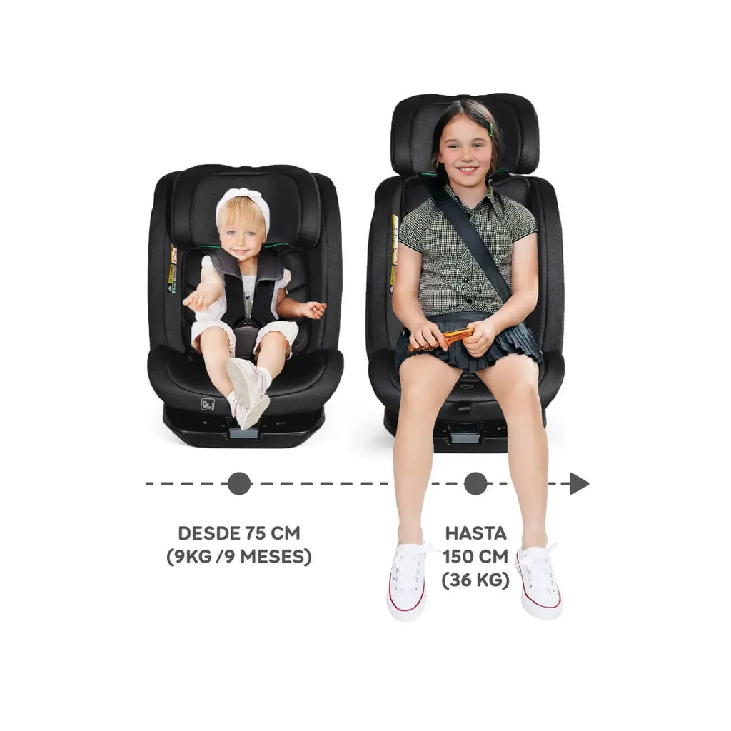 MS Silla de coche Bari 75-150cm
