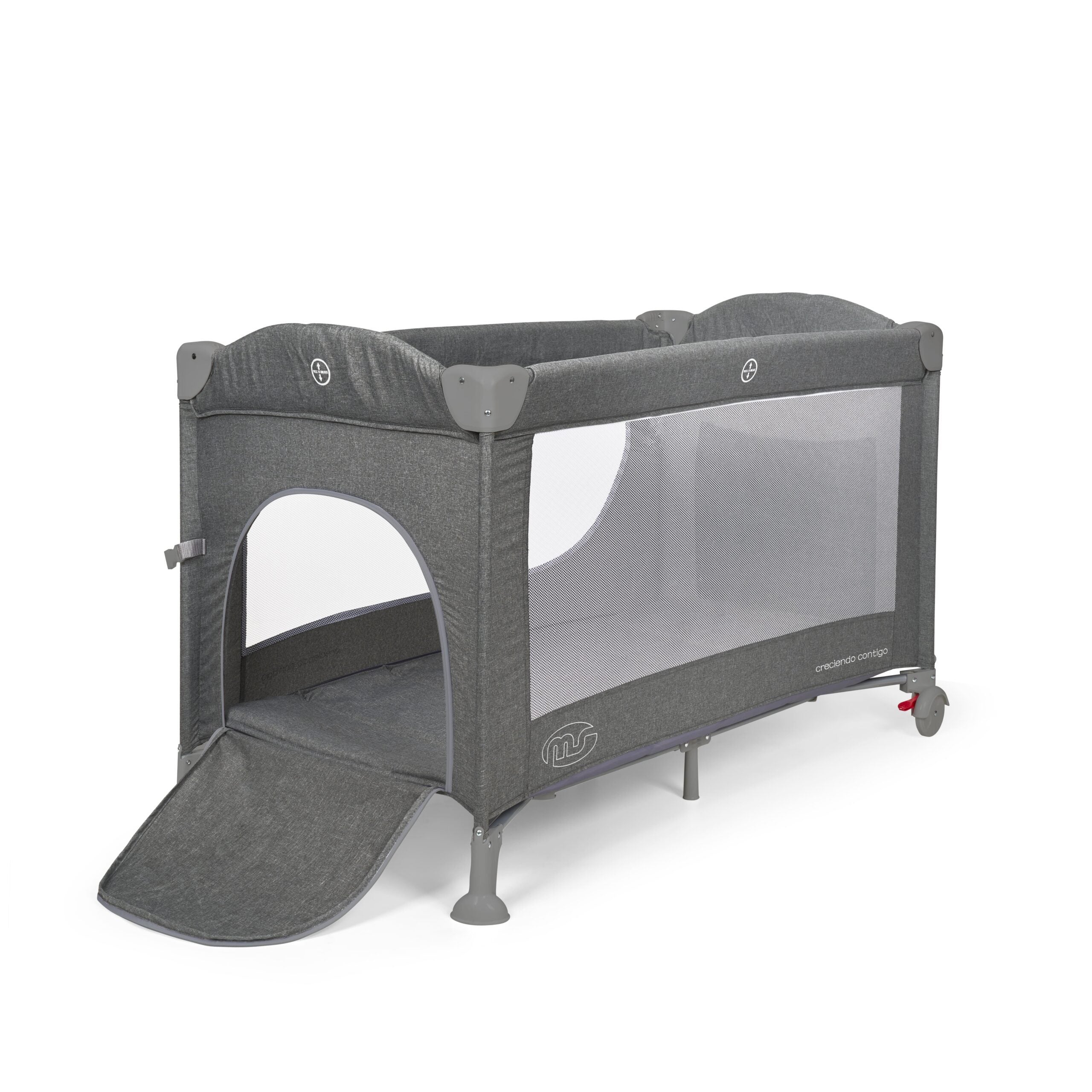 MS Cuna de viaje colecho Ennis Gris