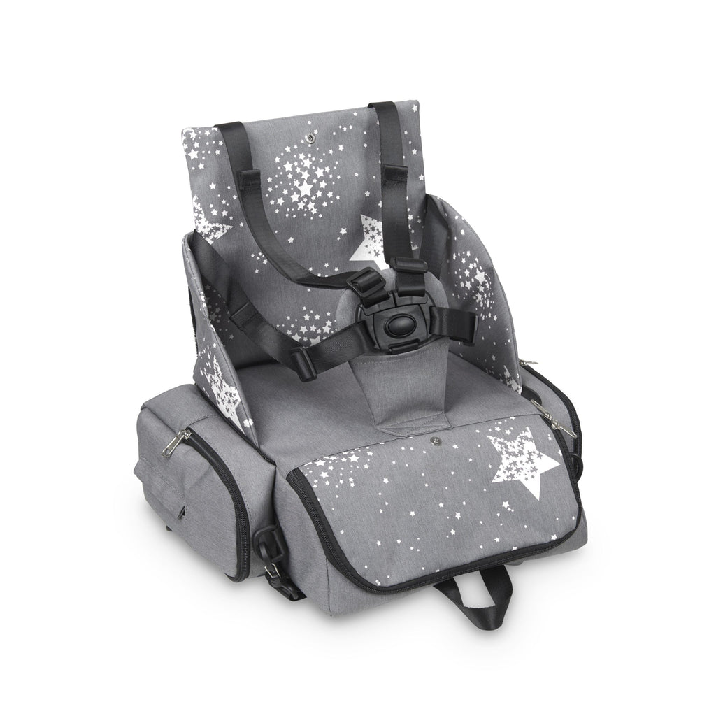 MS Trona Portatil Stars – Mochila elevador Gris