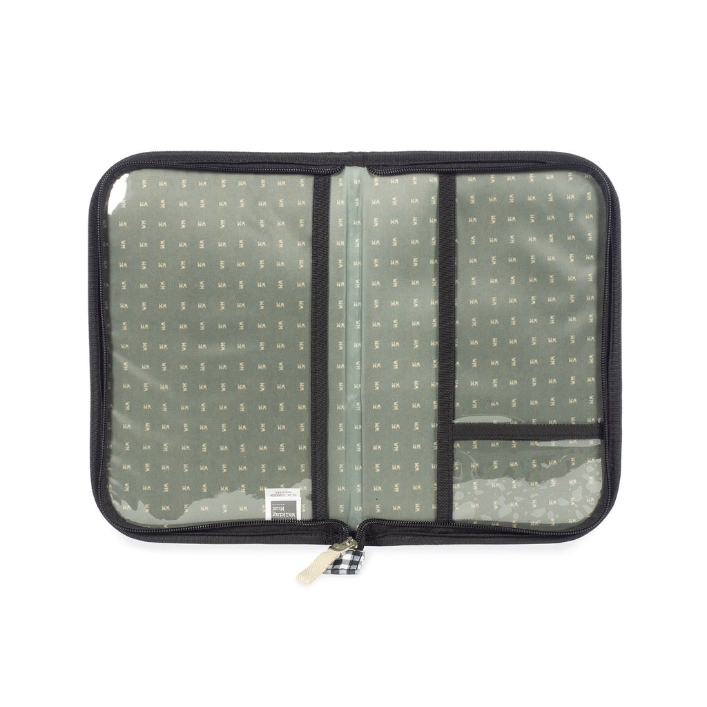 WALKING MUM Libro Nacimiento I Love Vichy Negro