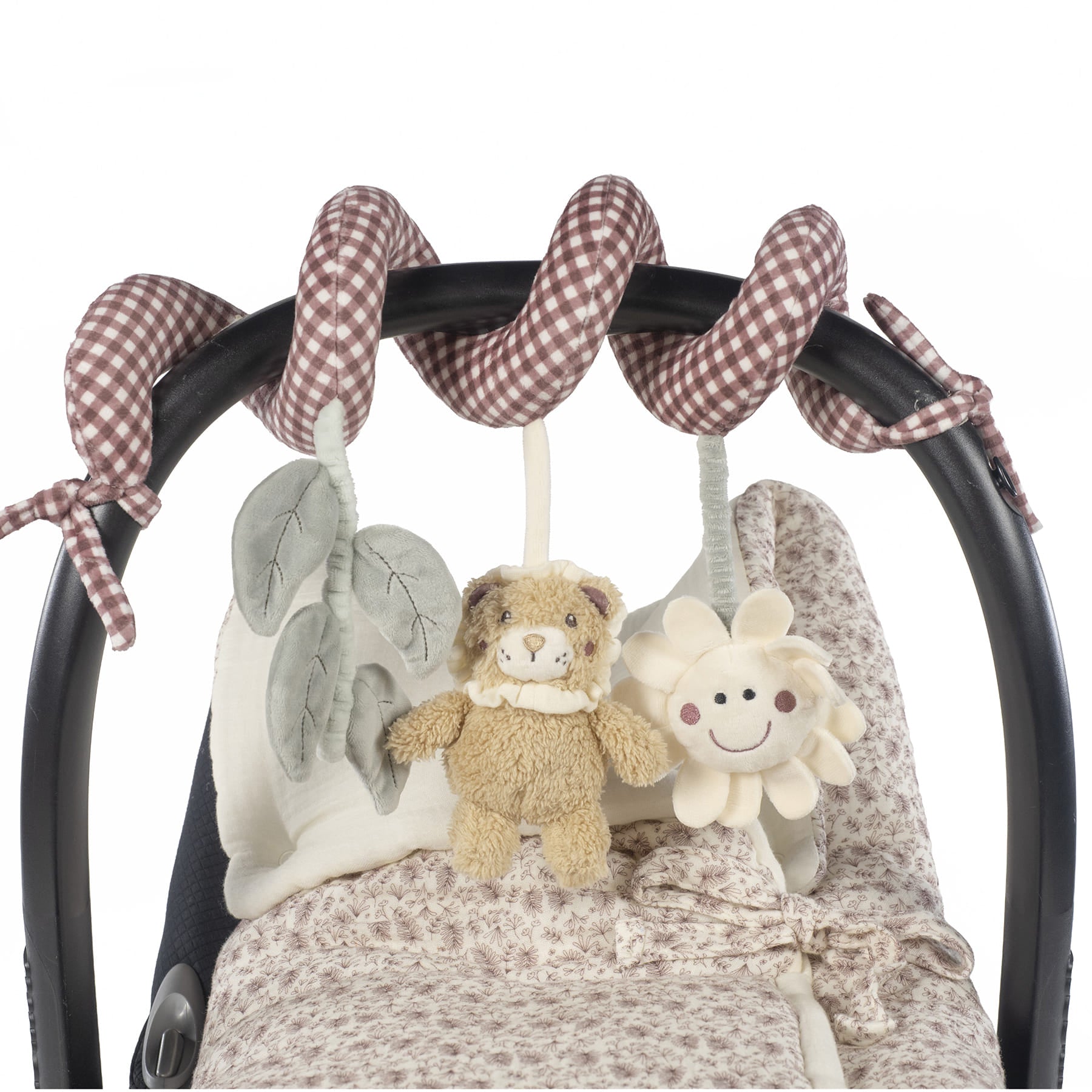 WALKING MUM Juguete Espiral Leon Gala Cerise, Ristra