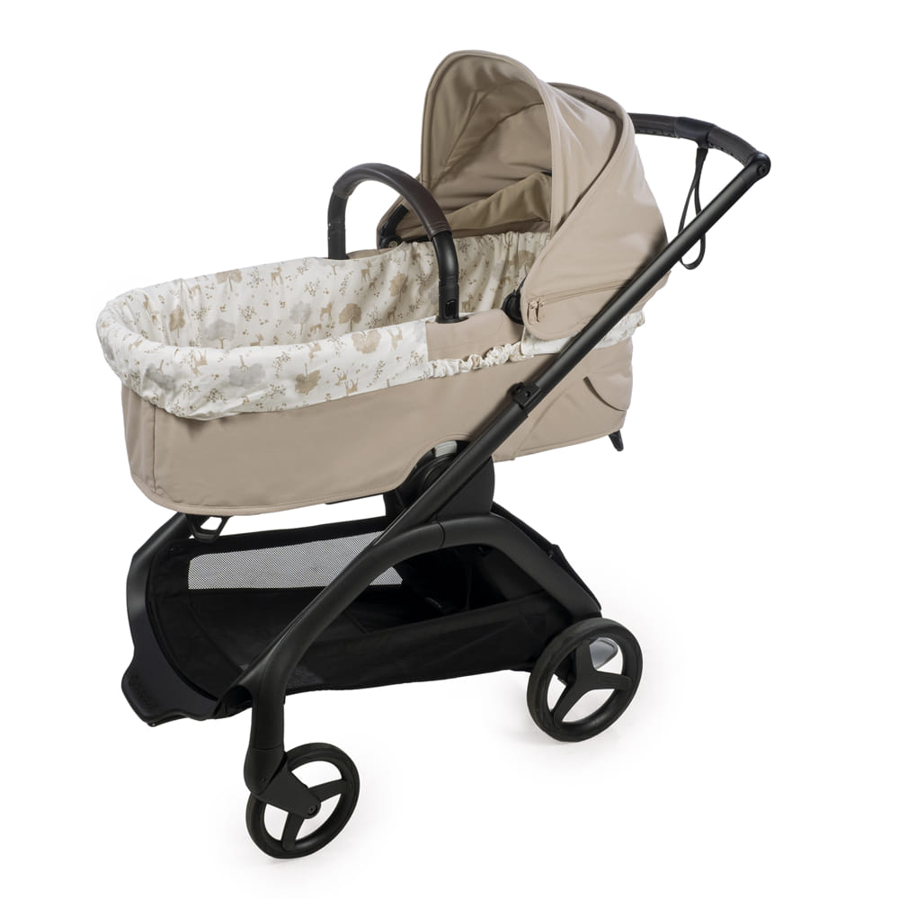 PASITO A PASITO Cubre Cuco Gomas + Sabana Ajustable cuco Nara