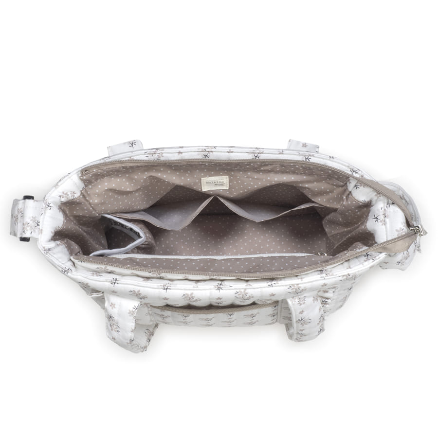 WALKING MUM Bolsa Crossbody Botton Flores