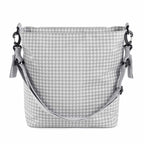 WALKING MUM Bolsa Canastilla I Love Vichy Gris