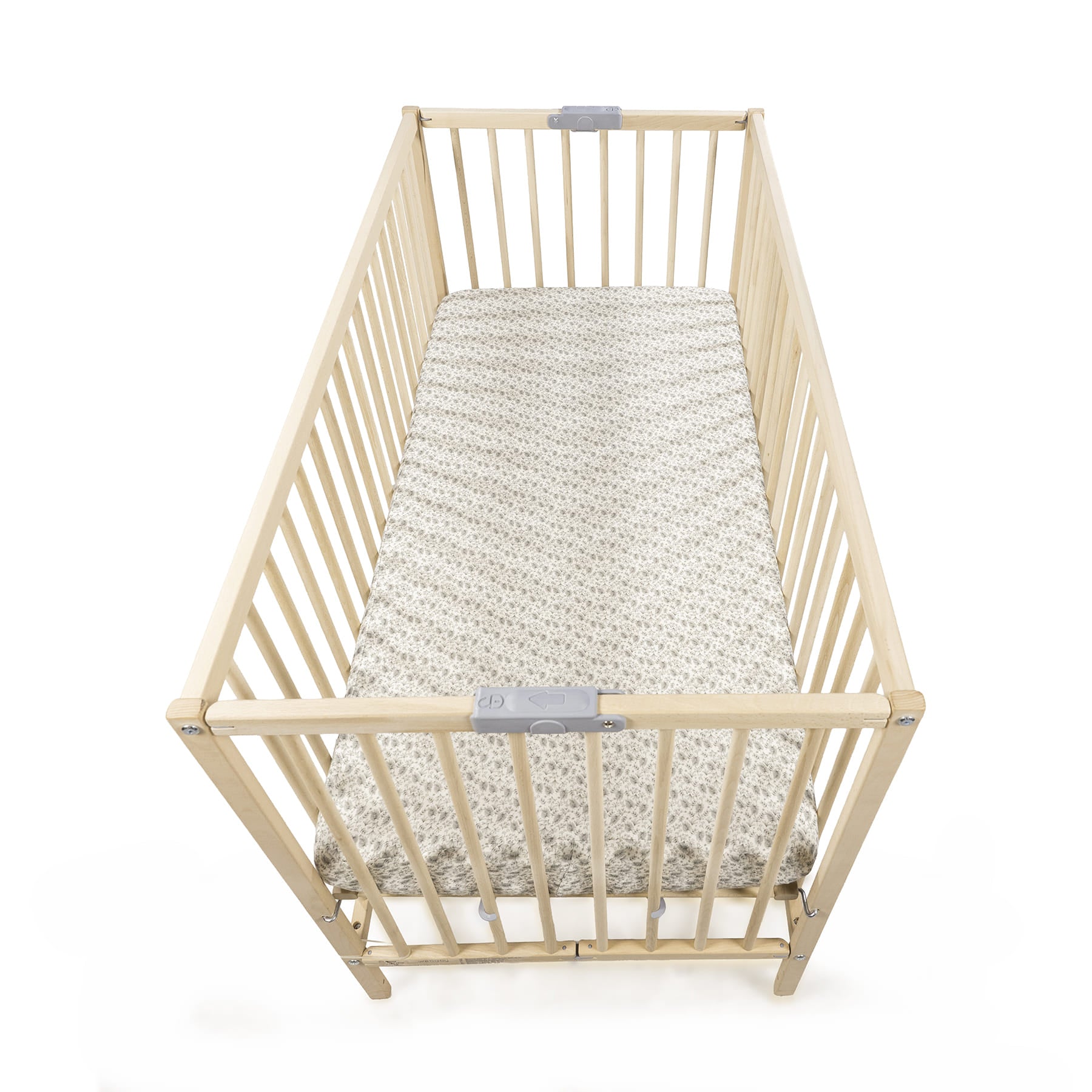 WALKING MUM Sábana Bajera Cuna 120x60 cm Gala Mint