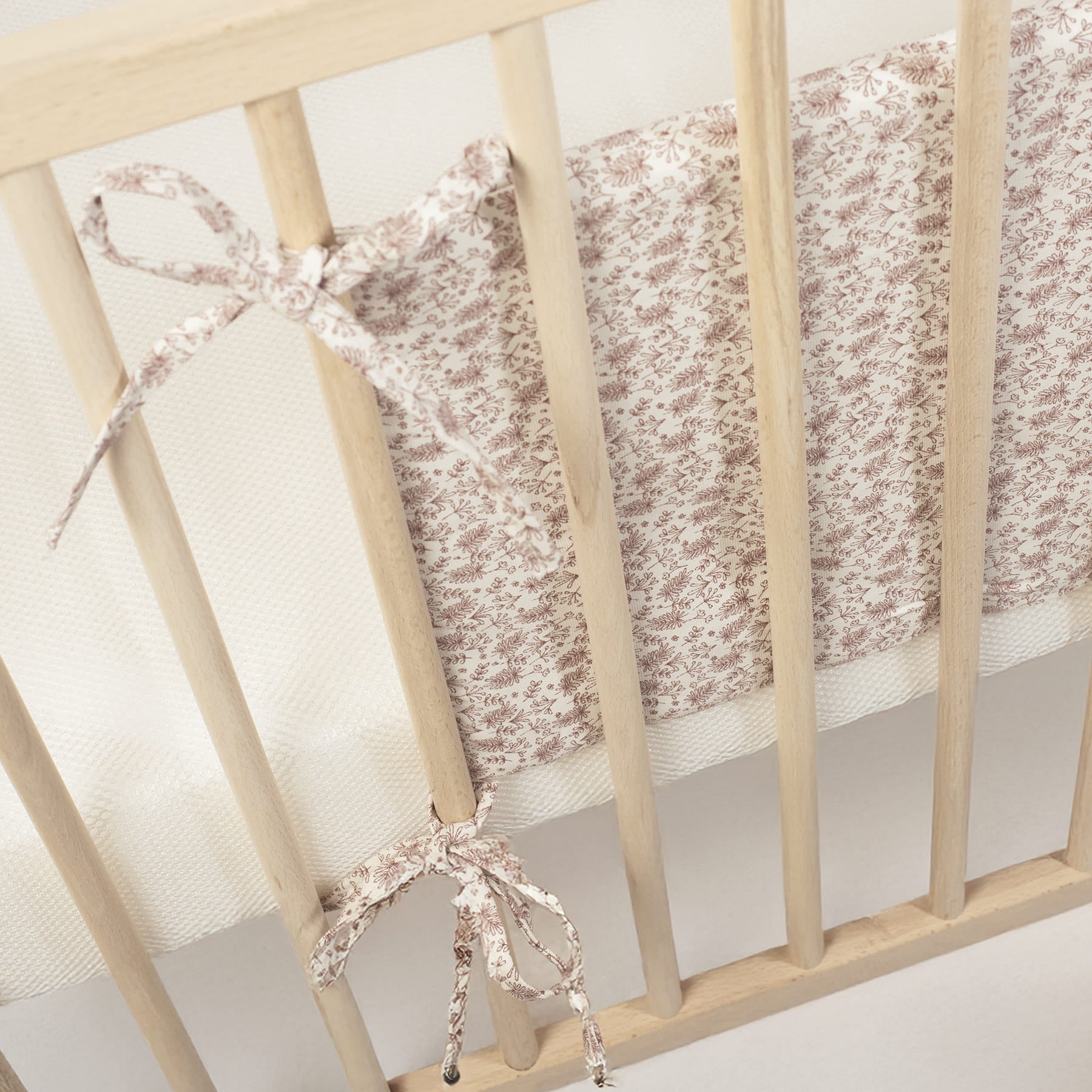 WALKING MUM Protector Cuna 120x60 cm Gala Cerise