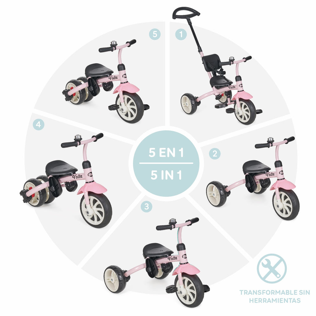 MS Triciclo evolutivo Volta 5 en 1