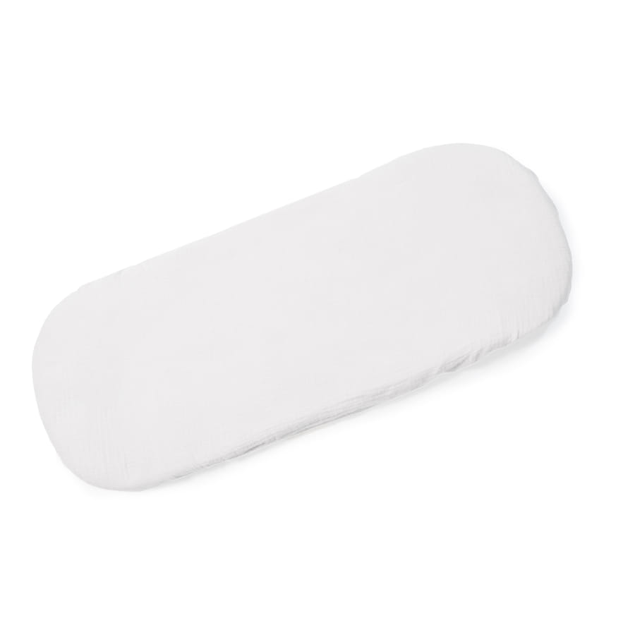 WALKING MUM Cubre Cuco Gomas + Sabana Ajustable Cuco Botton Rayas