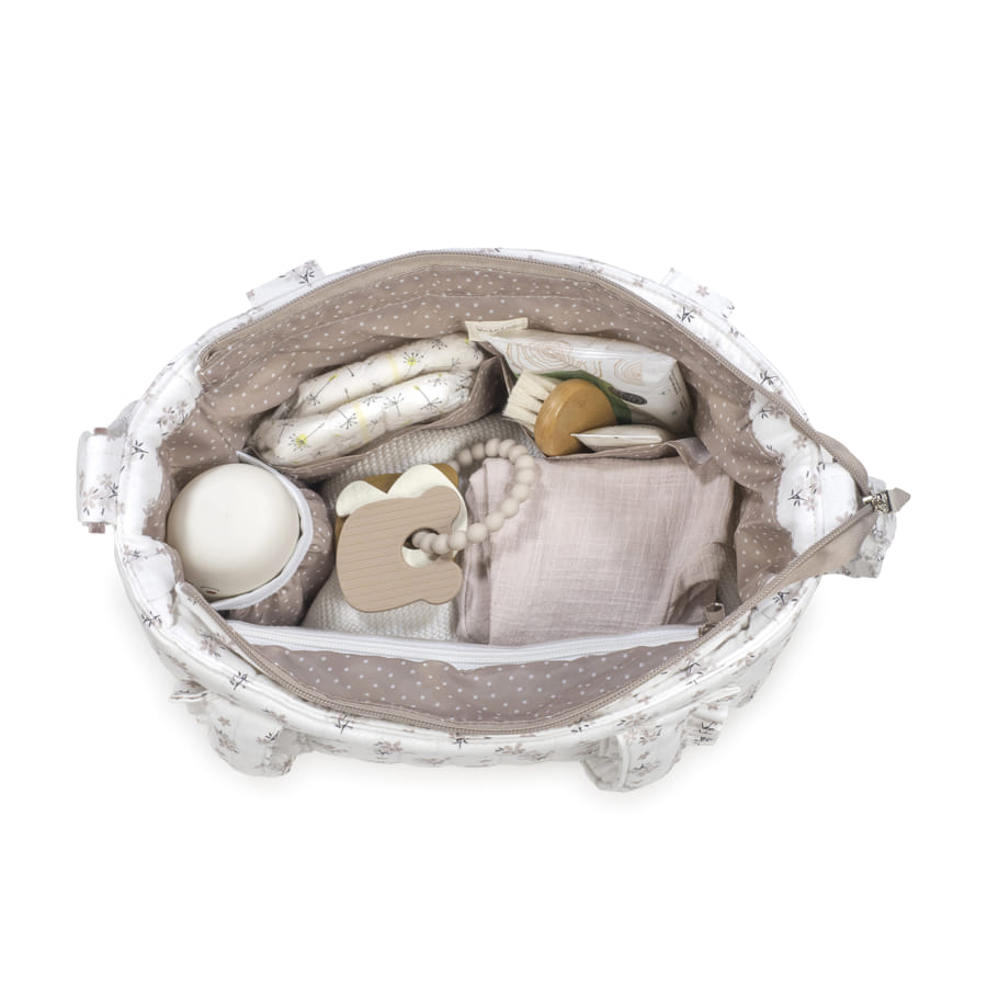 WALKING MUM Bolsa Crossbody Botton Flores