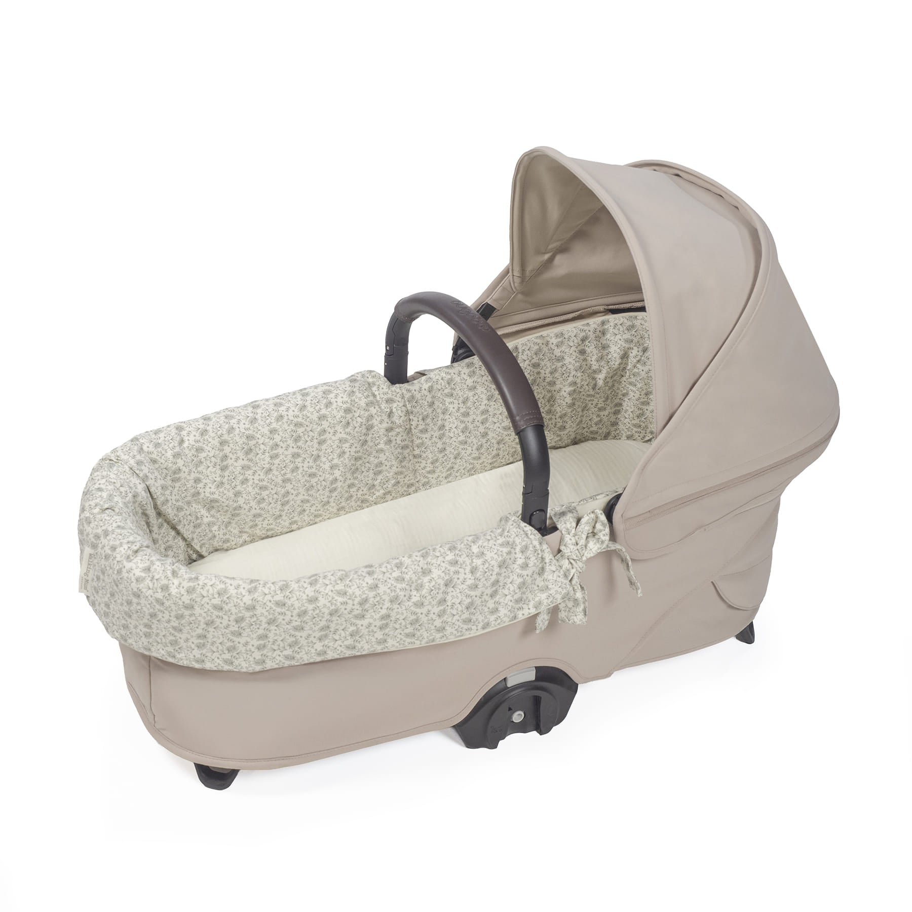 WALKING MUM Cubre Cuco Dual + Funda Colchon Cerise Cuadros