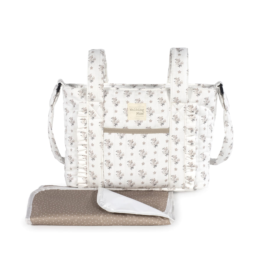 WALKING MUM Bolsa Crossbody Botton Flores