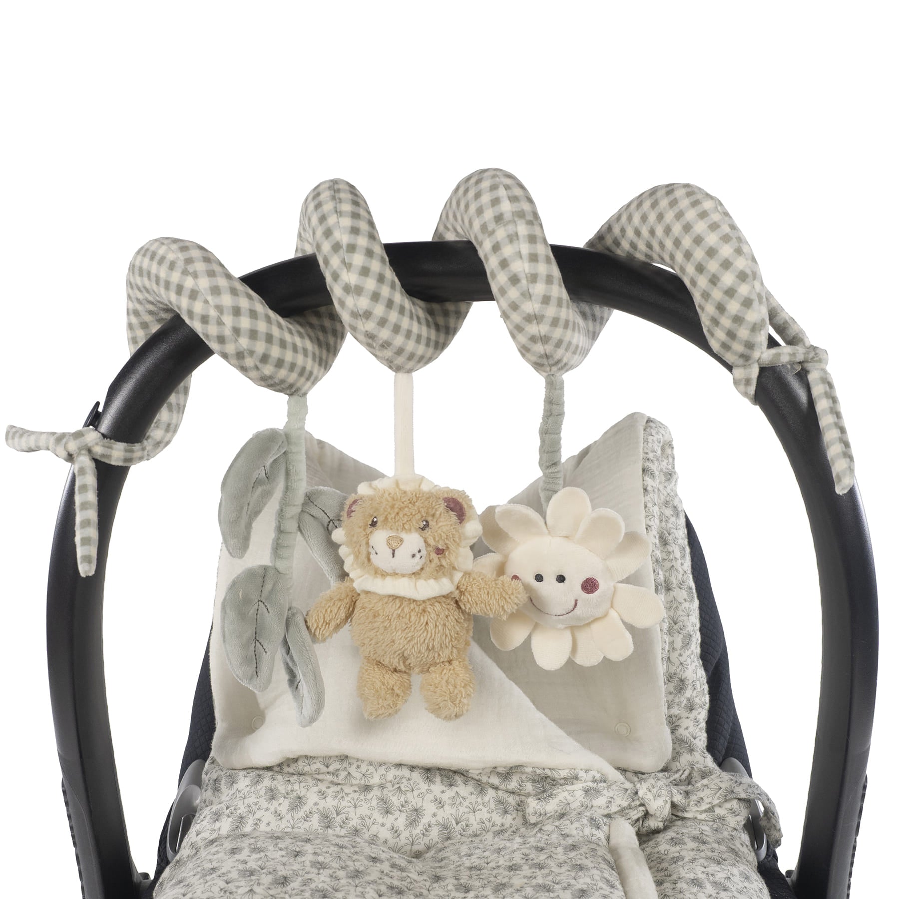 WALKING MUM Juguete Espiral Leon Gala Mint, Ristra