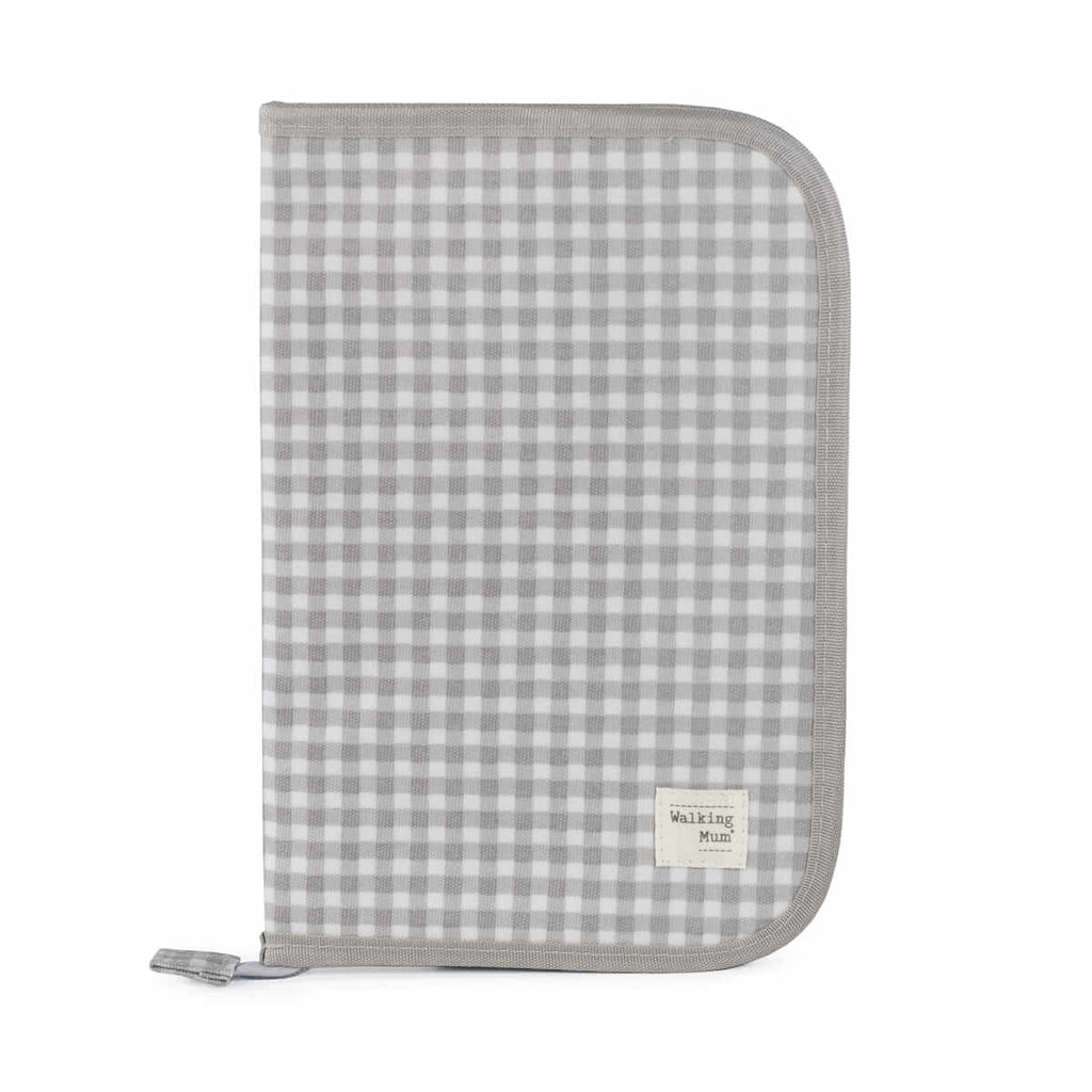 WALKING MUM Libro Nacimiento I Love Vichy Gris