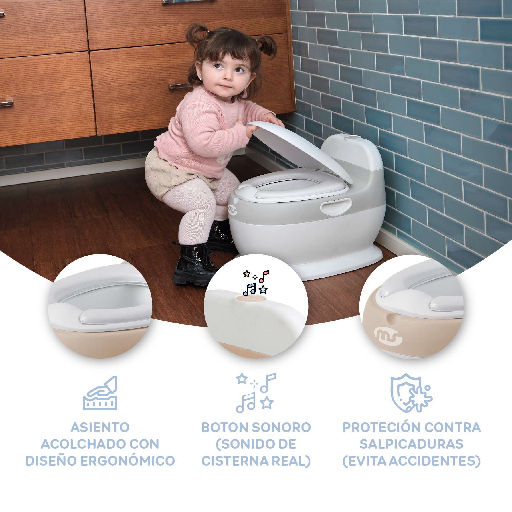 MS Orinal de bebe Potty Plus
