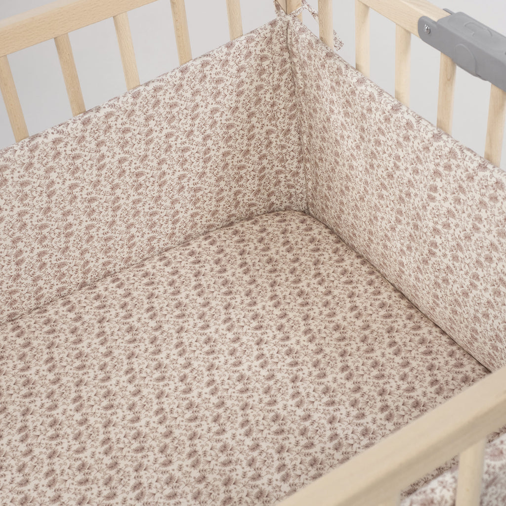 WALKING MUM Protector Cuna 120x60 cm Gala Cerise